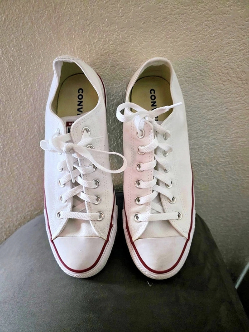 Converse Chuck Taylor All Star Low Top White Sneakers